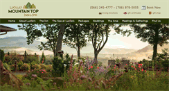 Desktop Screenshot of lucillesmountaintopinn.com